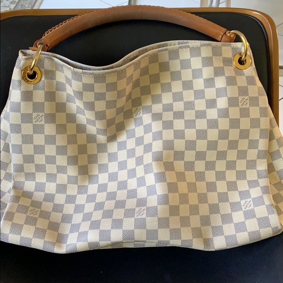 COPY - 💯Authentic Artsy MM Damien Azur Canvas LV - Picture 8 of 10